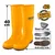 INGCO TOOLS Čizme gumene duboke vel.40 žute stopalo+prsti SSH092S1P.40