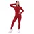 GymBeam Women‘s Ignite Crop Top Dark Red