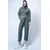 Trend Alacati Stili Ženski komplet duks i pantalone Alc-X13268, Zeleni