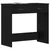 Stol s ladicama Crni hrast 80 x 40 x 75 cm Konstruirano drvo