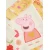 Next Pižama Peppa Pig kremna/temno rumena/staro roza