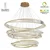 LED visilica KP6045-180V T