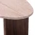 Hanah Home klub sto Flap, 139,5 cm, travertin / orah Milano