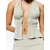 Pull&Bear Top pastelno zelena