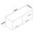 Hanah Home Komoda 120x46,8x42,5cm Orah