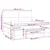 Box spring postelja z vzmetnico črna 200x200 cm žamet