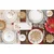 Glass plate, 27cm, White Elegance - Nuova R2S