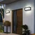 Brilagi - LED spoljašnje zidno svetlo sa senzorom PARKER LED/12W/230V crno IP44