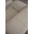 Atelier del Sofa L1 O1 1R Pouffe Doblo Ugaona garnitura, 3 Sedišta, Krem