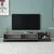 Hanah Home TV komoda Major, 180 cm, mermer Gordion / antracit