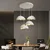 BRILAGI - Luster na sajli WABI SABI 4xE27/60W/230V bela