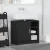 Kupaonski ormar Crni hrast 63 x 29 x 55 cm Konstruirano drvo