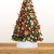 vidaXL Podloga za božićno drvce bijela O 54 x 19,5 cm