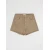 Sinsay - High waist kratke pantalone od trapera - zeleno