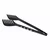 Risoli prijemalke za testenine Black Nylon, črne