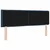 Vidaxl Vzglavje Modra 144 cm blago
