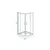 Tuš kabina Transparent R90 LINNI