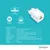 Kucni punjac Pluginn PI-D73, QC3.0 PD3.0, PPS, USB-PD 18W+20W, 38W (total) beli
