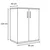 HANAH HOME Garderober Milano Cream Brown