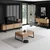HANAH HOME TV polica Luxe Atlantic Pine Black