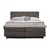 Premium Living Postelja Boxspring Cordoba, Temno Rjava, 180x200