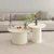Hanah Home klub sto Valento 20220, 60,8 cm, Moonstone / travertin