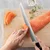 Kuhinjski nož SA-21784 za Sushi - Crna / Smeđa / Bijela KP21784