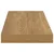 Vidaxl Stenska polica Rjava 80 x 23,5 x 4 cm Konstruiran les