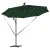 Suncobran Zelena 294 x 294 x 248 cm Poliester i aluminij