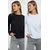 Trendyol Milla ženska majica model Twoaw25Ts00001, crna-bela