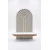 HANAH HOME Zidna polica Artmtkwll1D White