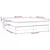 Vidaxl Box spring postelja z vzmetnico modra 180x200 cm blago
