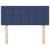 Vidaxl Posteljno vzglavje modro 80x5x78/88 cm blago