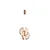 Opviq luster Alabaster 2869-3-03, LED 40 W, žuti