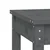 Vrtna klupa siva 80x44x45 cm od masivne borovine