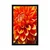 Plakat oranžna dalija - 40x60 silver