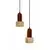 Opviq Luster Loer B, 2 x E27 Max, 40W, Braon