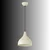Opviq visilica Scandi 20543-B, 1 × E27, krem