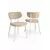 HANAH HOME Set stolica (6 delova) Toldy Cream White