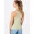 Wendy SUBLEVEL light green ribbed basic top
