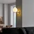 OPVIQ Vall Lamp zidna zlatna lampa Antler 15015