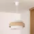 Brilagi - Luster na sajli SPACE 1xE27/60W/230V prečnik 40 cm bež/krem