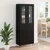 Highboard Crni hrast 69,5 x 34 x 90 cm Konstruirano drvo