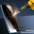 ENKAY Anti-Spy zaščitno steklo za iPhone 12/12 Pro | Full Glue, črn rob
