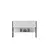 HANAH HOME Komoda Luxe Black White
