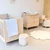 childhome® igralna podloga flower off white