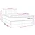 Vidaxl Box spring postelja z vzmetnico LED sv. siva 120x200 cm blago