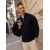 DAN FOX APPAREL Pulover Roman temno modra