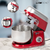 Clatronic kuhinjski aparat KM 3709R, rdeč-kuhinjski robot