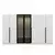 Hanah home Ormar Kale Plus 315x210x52cm Sivi